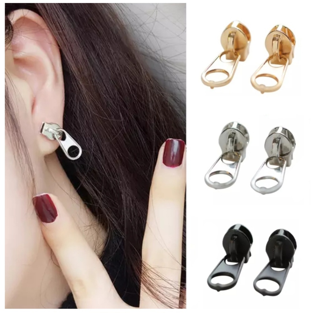 ❤BUNDLE ME❤ RETRO ZIPPER Earrings